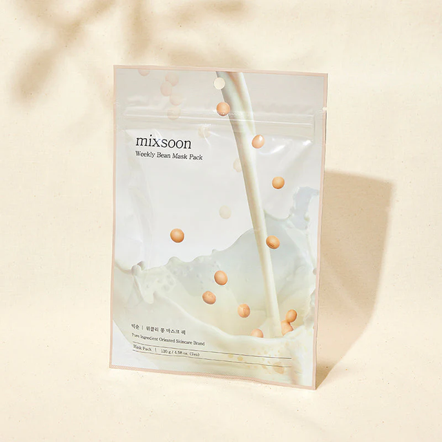 Mixsoon - Weekly Bean Mask Pack 130g. (7 Sheets)