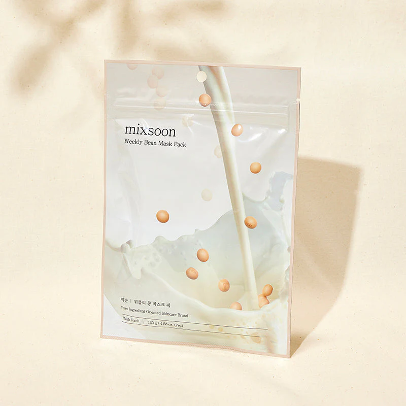Mixsoon - Weekly Bean Mask Pack 130g. (7 Sheets)