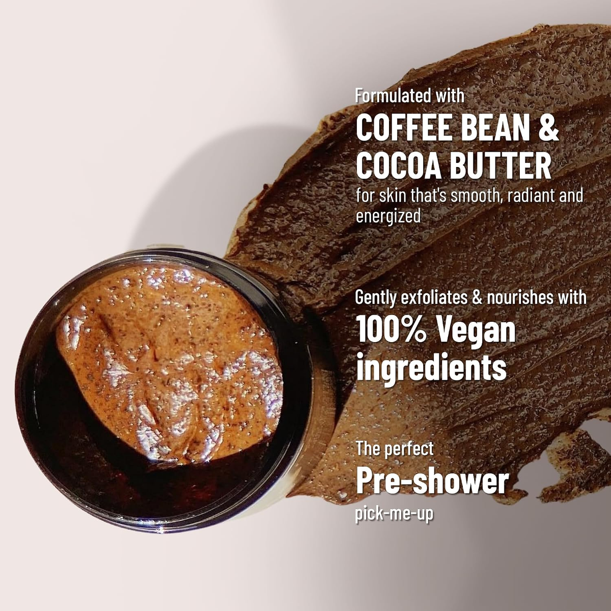 Cocoon Vietnam - Dak Lak Coffee Body Polish (Cà Phê Đắk Lắk Làm Sạch Da Chết Cơ Thể) with Pure Coffee Beans & Cocoa Butter 200ml.