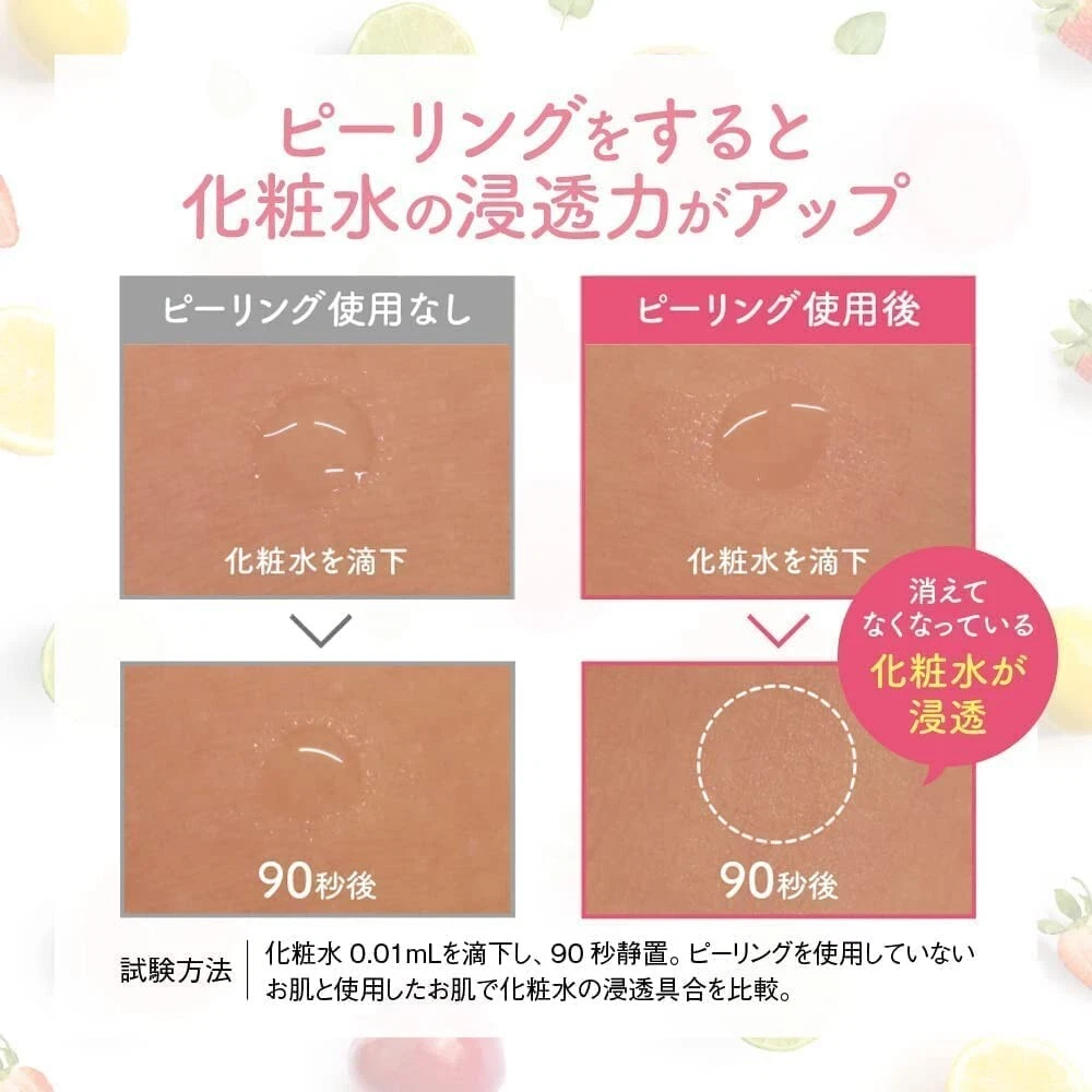 Meishoku - Detclear Bright & Peel, Fruits Peeling Jelly with AHA & PHA 180ml.