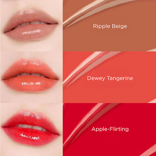 Jung Saem Mool - New Classic Glaze Lipstick #Dewy Tangerine 2.3g.