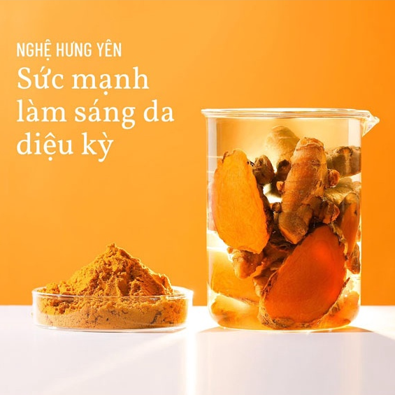 Cocoon Vietnam - Hung Yen Turmeric Cleanser (Sữa Rửa Mặt Nghệ Hưng Yên) with Turmeric Extract & Carrot 140ml.
