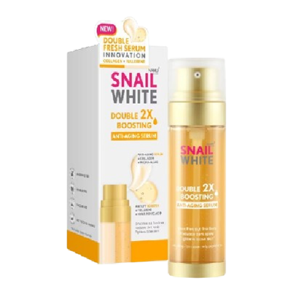 Namu Life Snailwhite - Snail White Double Boosting Anti-Aging Serum 40ml. + 40 ml.