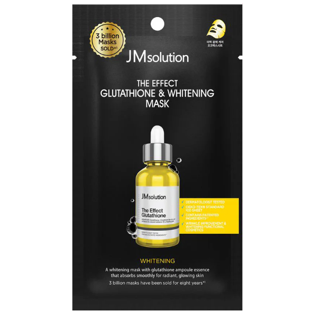 JM Solution - The Effect Glutathione & Whitening Mask 24ml. (Pack of 3)
