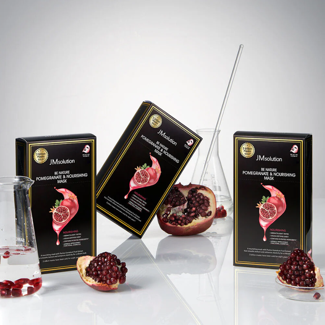 JM Solution - Be Nature Pomegranate & Nourishing Mask 24ml. (Pack of 3)