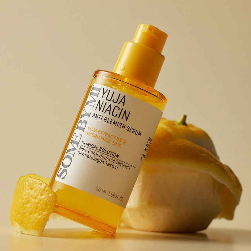 SOME BY MI - Bundle of 1x Yuja Niacin Anti Blemish Serum 50ml. + 1x Yuja Niacin Anti-Blemish Daily Mask (30 Sheets)