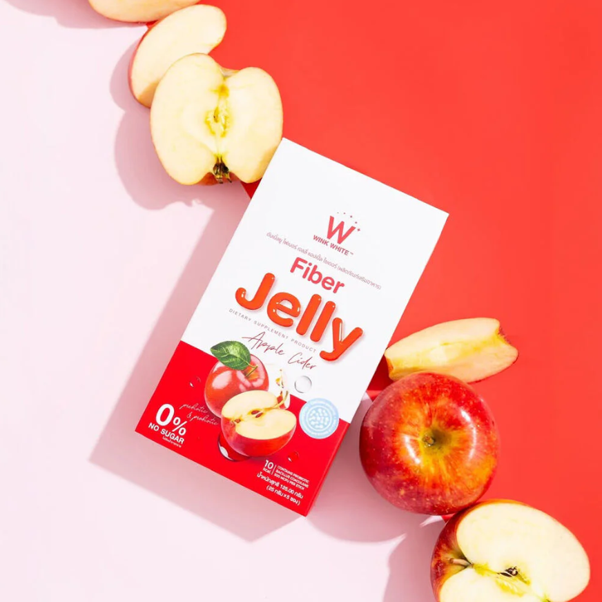 WinkWhite - Fiber Jelly Apple Cider 25g. (5 Sachets)