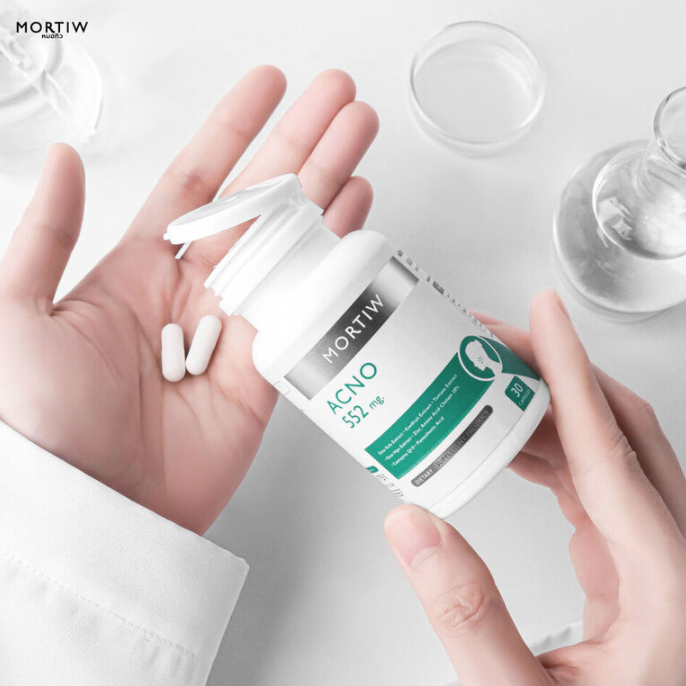Mortiw - Acno 456mg (30 Capsules)