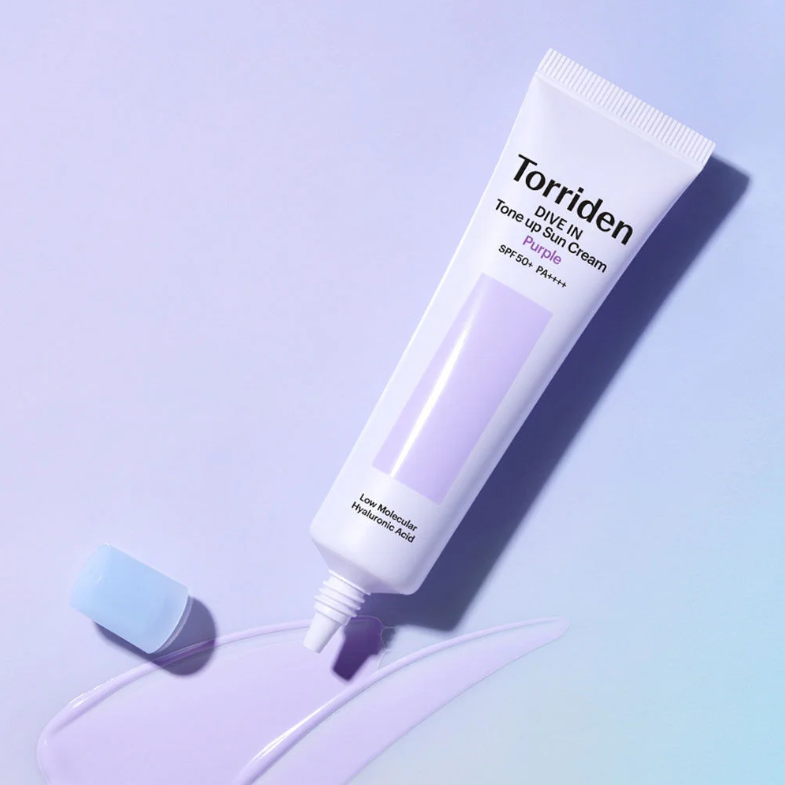 Torriden - Dive In Tone Up Sun Cream Purple SPF50+ PA++++ 60ml.