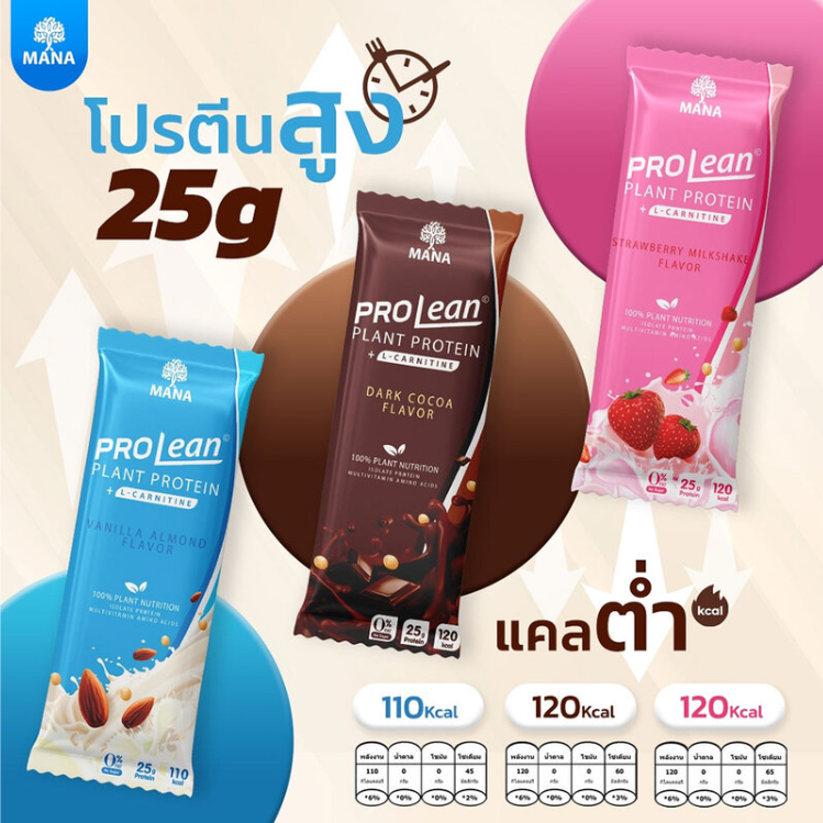 Mana - ProLean Plant Protein Dark Cocoa Flavor (10 sachets)