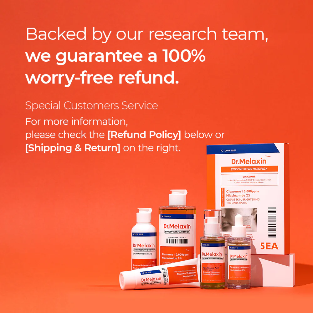 Dr.Melaxin - Exosome Blemish Repair Cream with Cicasome and Panthenol 50ml.