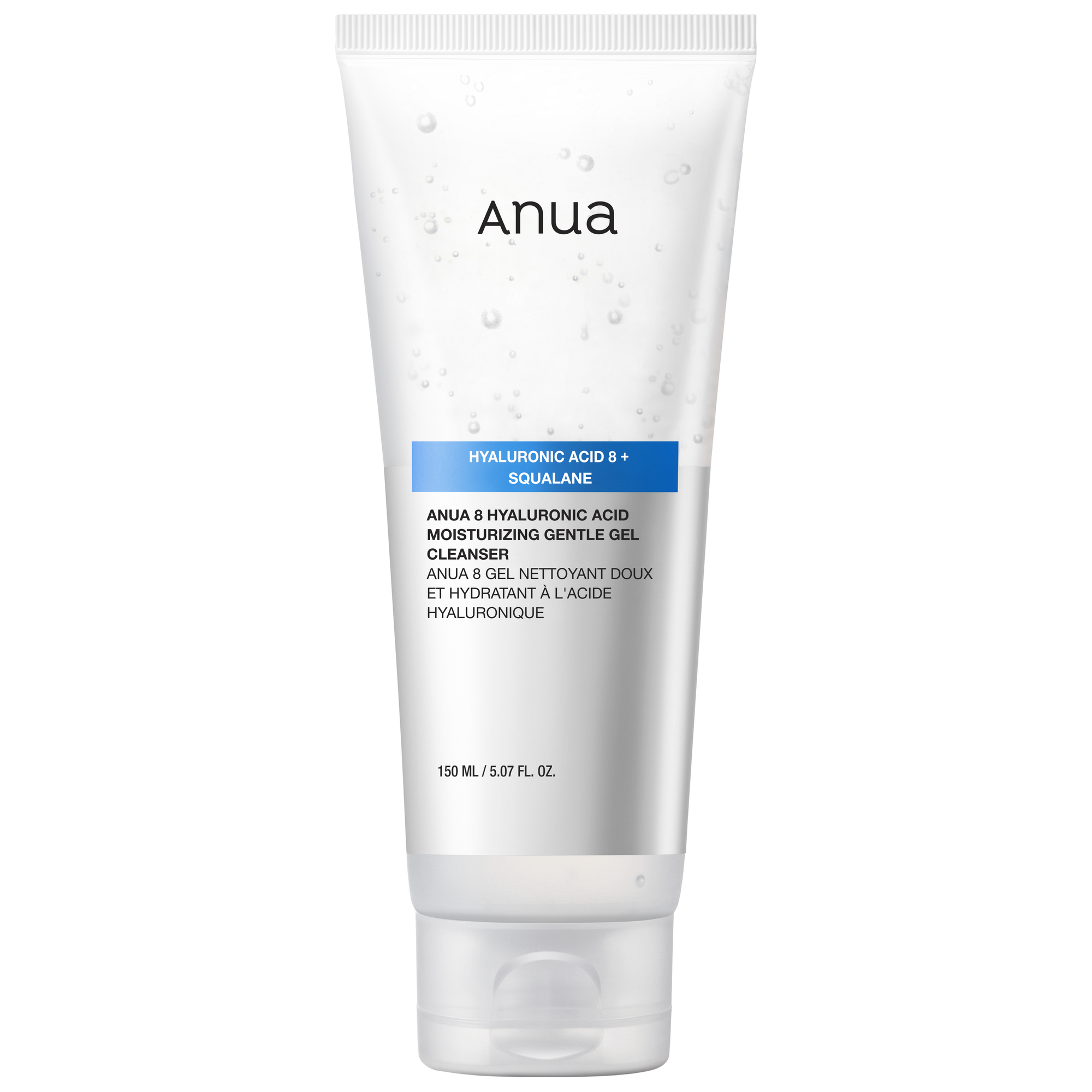 Anua - 8 Hyaluronic Acid Moisturizing Gentle Gel Cleanser 150ml.