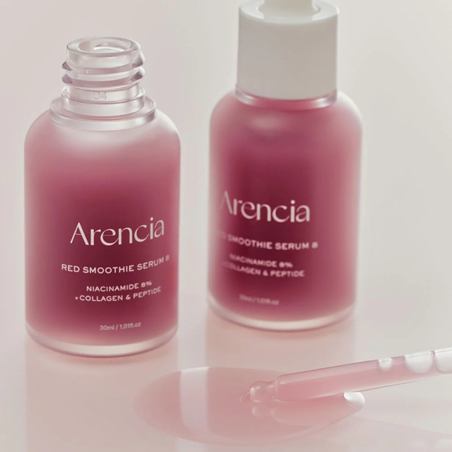 Arencia - Red Smoothie Serum 8 with Niacinamide 8% + Collagen & Peptide 30ml.