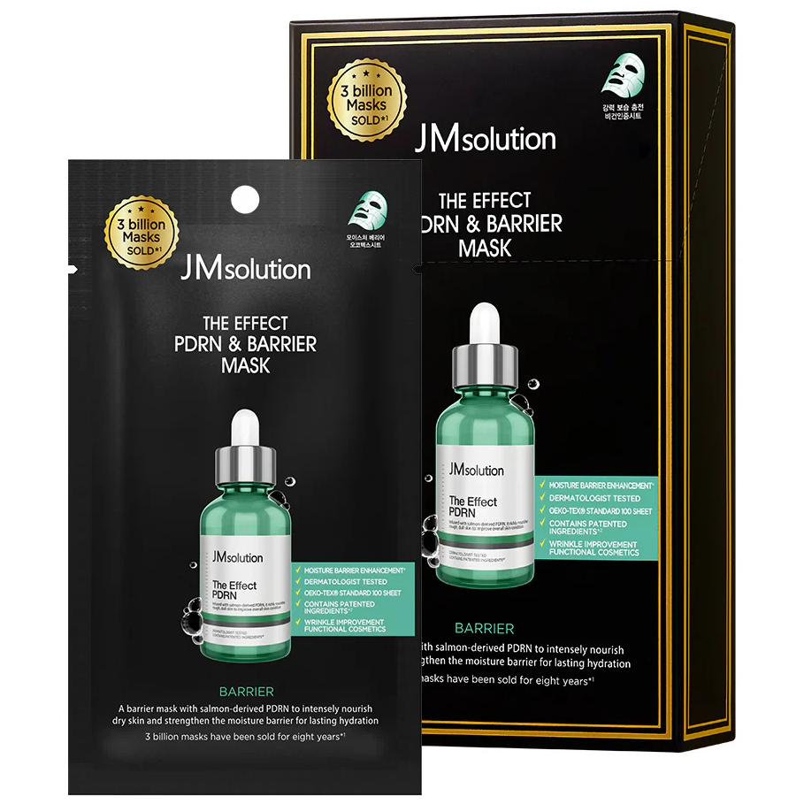 JM Solution - The Effect PDRN & Barrier Mask 24ml. (Pack of 3)