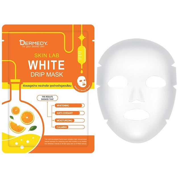 Dermedy - Skin Lab White Drip Mask 25g. (Pack of 3)