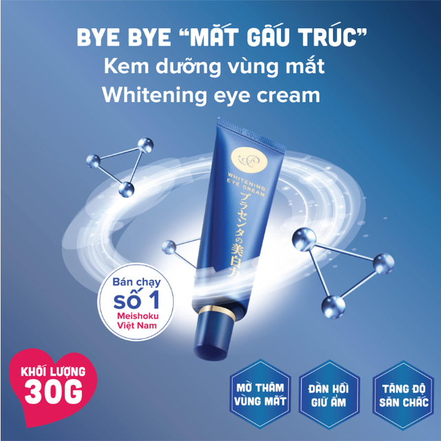 Meishoku - Whitening Eye Cream 30g.