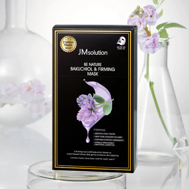 JM Solution - Be Nature Bakuchiol & Firming Mask 24ml. (Pack of 3)