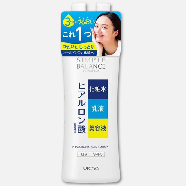 Utena - Simple Balance Hyaluronic Acid Lotion 220ml.
