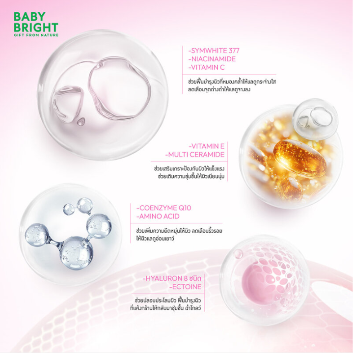 Baby Bright - Mesobright 3D Lifting Net Gel Mask 39g. (Pack of 3)