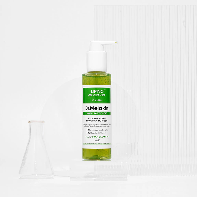 Dr.Melaxin - Lipino Anti-Fatty Acid Gel Cleanser with Salicylic Acid 150ml.