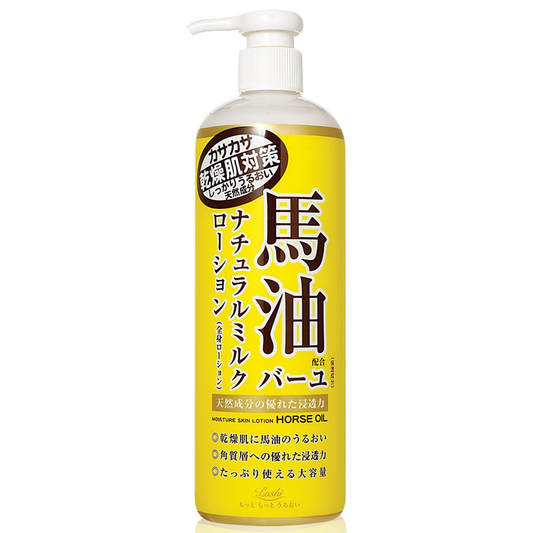 Cosmetex Roland - Loshi - Hokkaido Horse Oil Moisture Skin Lotion 485ml.