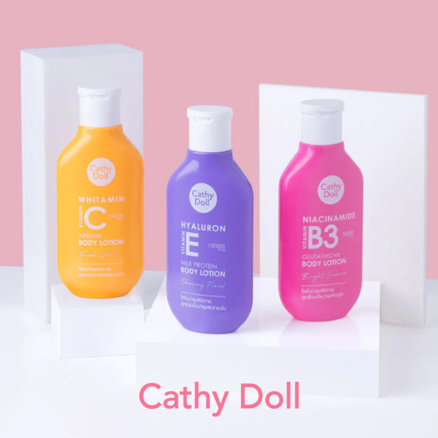 Cathy Doll - Whitamin Vitamin C Arbutin Body Lotion Fresh Citrus 450ml.