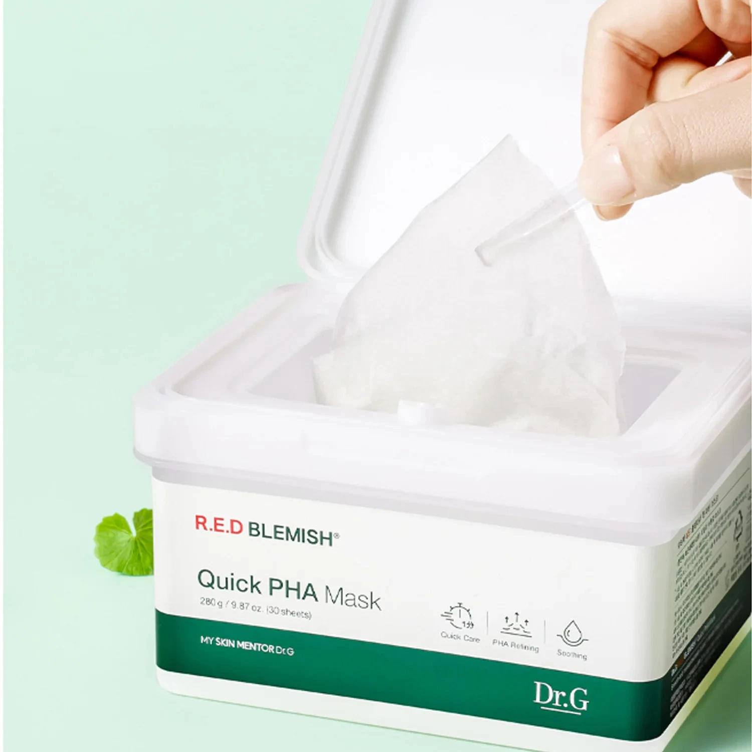 Dr.G - R.E.D Blemish Quick PHA Mask (30 Sheets)