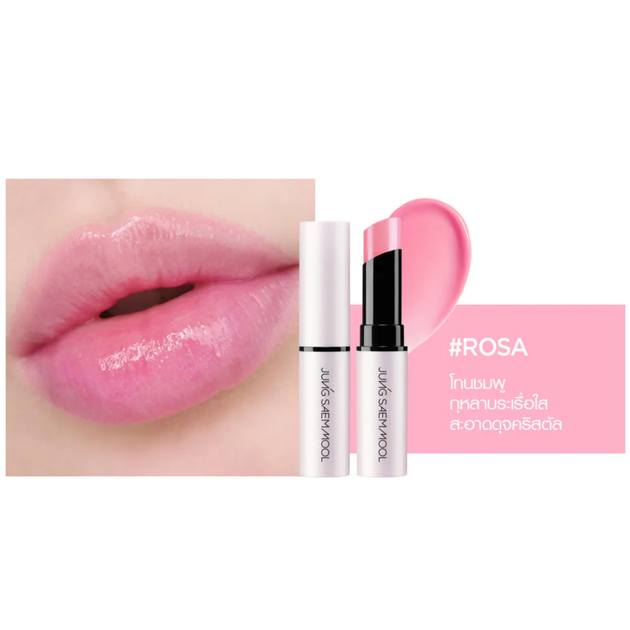 Jung Saem Mool - Lip-Pression Water Tinted Lip Balm #Rosa 4.5g.