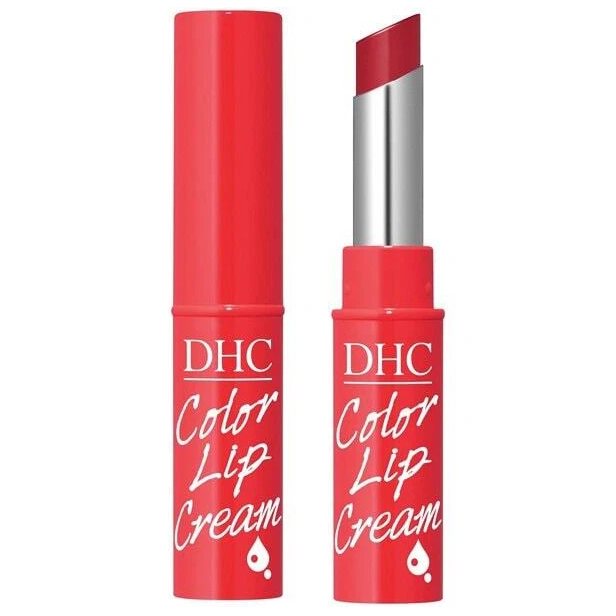 DHC - Deep Moisturizing Color Lip Cream #Red 1.5g.