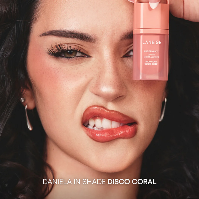 Laneige - Juicepop Box Lip Tint #4 Disco Coral 4.5g.
