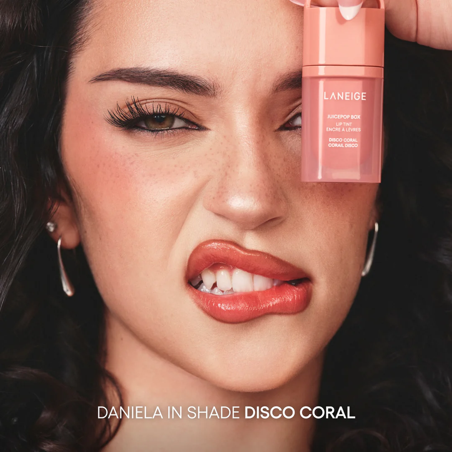 Laneige - Juicepop Box Lip Tint #4 Disco Coral 4.5g.
