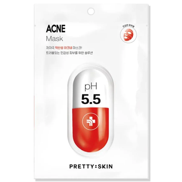 Pretty Skin - Acne Capsule Mask 25g. (Pack of 3)