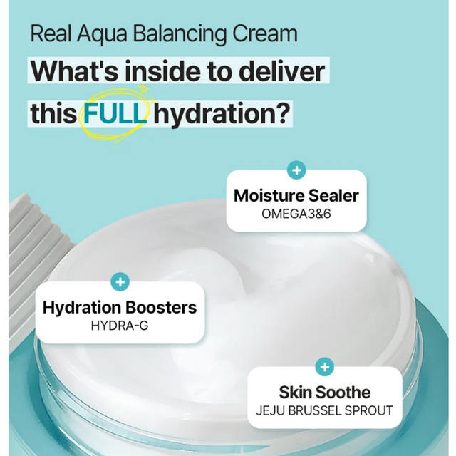 Acwell - Real Aqua Balancing Cream 50ml.
