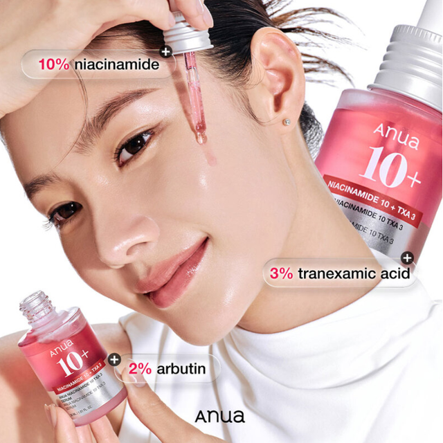Anua - 10+ Niacinamide 10 + TXA 3 Serum 30ml.