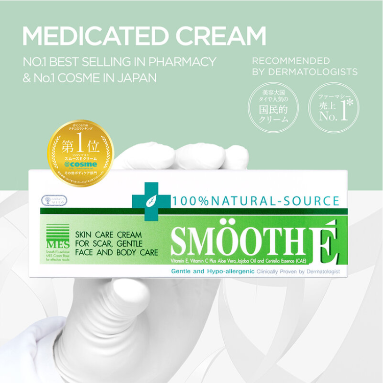 Smooth E - Cream 100% Nature-Source 40g.