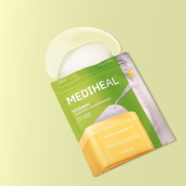 Mediheal - Vitamide Brightening Day & Night Pad, Radiance Boosting (14 Pads)