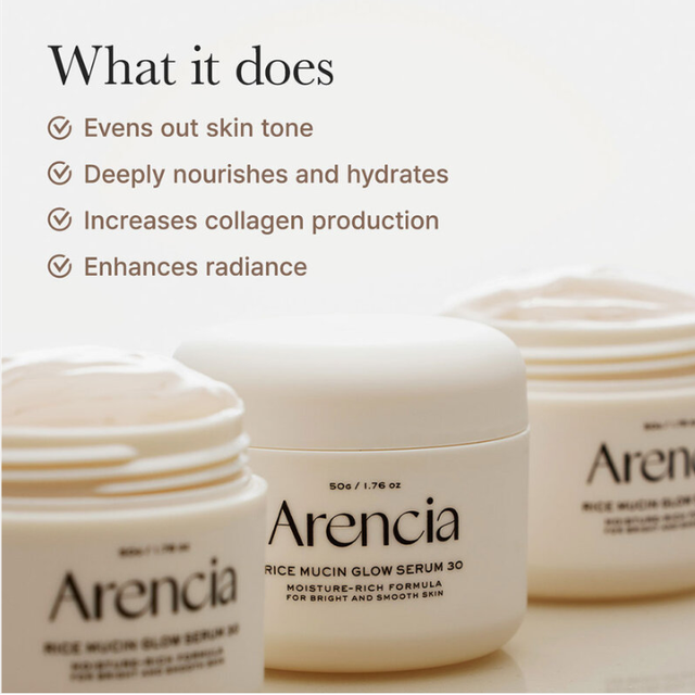 Arencia - Rice Mucin Glow Serum 30 50g.