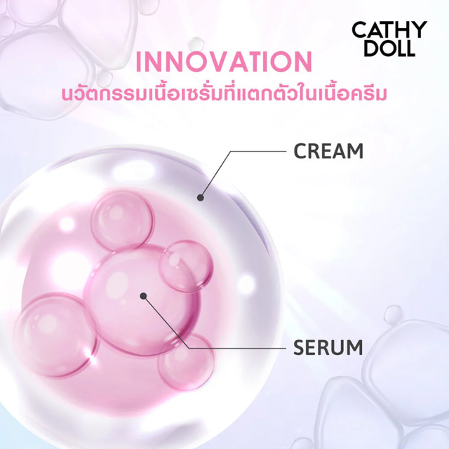 Cathy Doll - White Bomb Serum in Cream 5% Niacinamide 15ml.