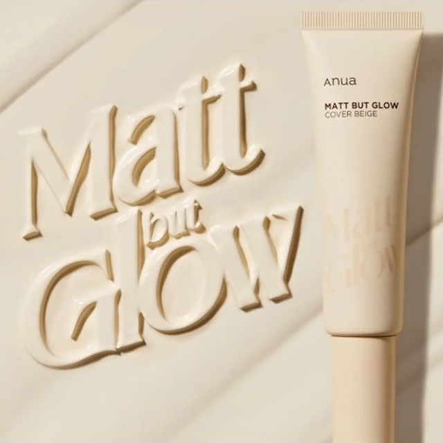 Anua - Matt But Glow Cover Beige 50ml.
