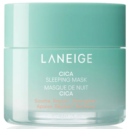 Laneige - Soothening, Repairing and Streghtening Cica Sleeping Mask 25ml.