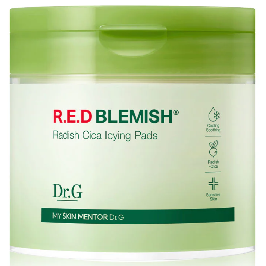 Dr.G - R.E.D Blemish Radish Cica Icying Pads (60 Pads)