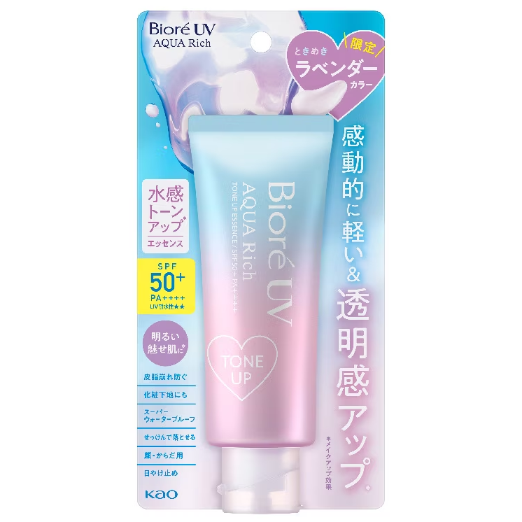 Biore - UV Aqua Rich Tone Up Essence SPF50+ PA++++ 70g.