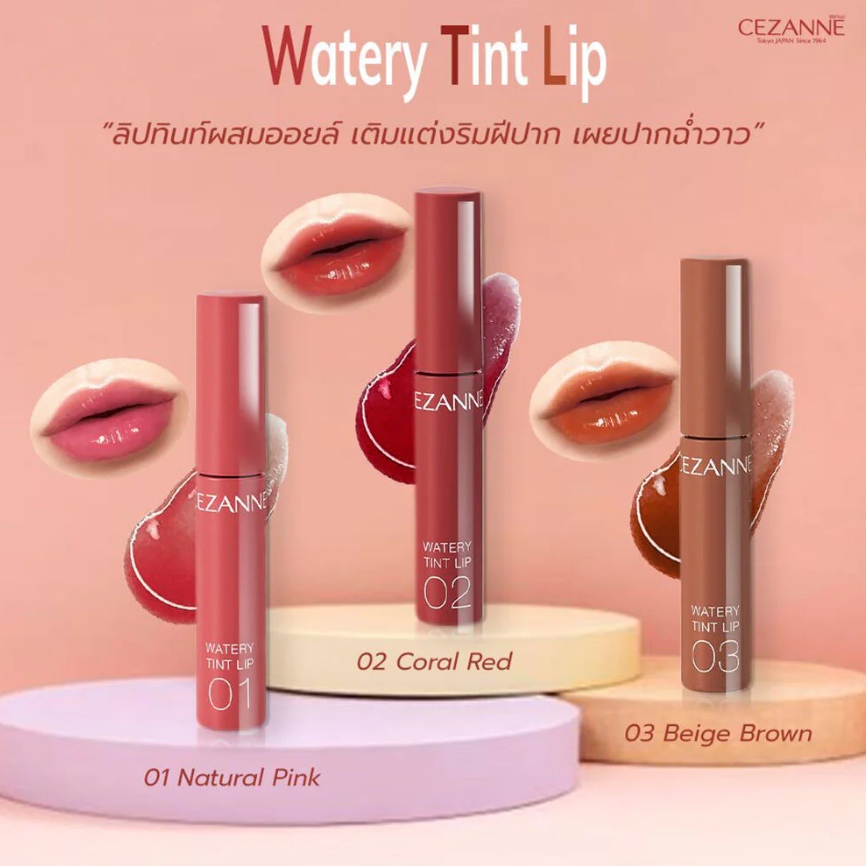 Cezanne - Watery Tint Lip #01 4g.