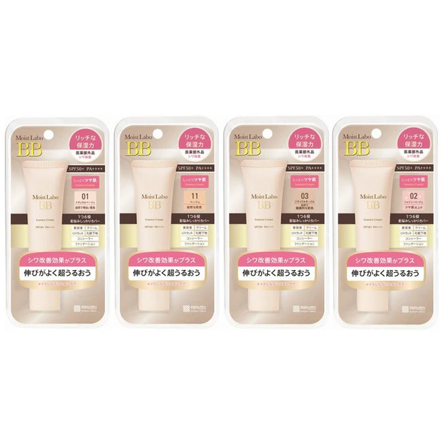 Meishoku - Moist Labo BB Essence Cream SPF50+ PA++++ #01 Natural Beige 30g.