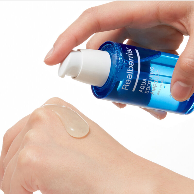 Real Barrier - Realbarrier Bundle of 1x Aqua Soothing Ampoule Set 50ml. + 1x Real Barrier Aqua Soothing Cream 25ml.