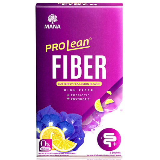 Mana - ProLean Fiber Butterfly Pea Lemon Flavor (5 sachets)