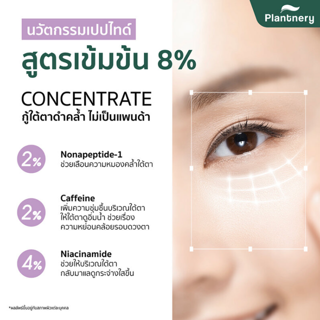 Plantnery - Lily Peptide Extra Bright Eye Cream 15g.