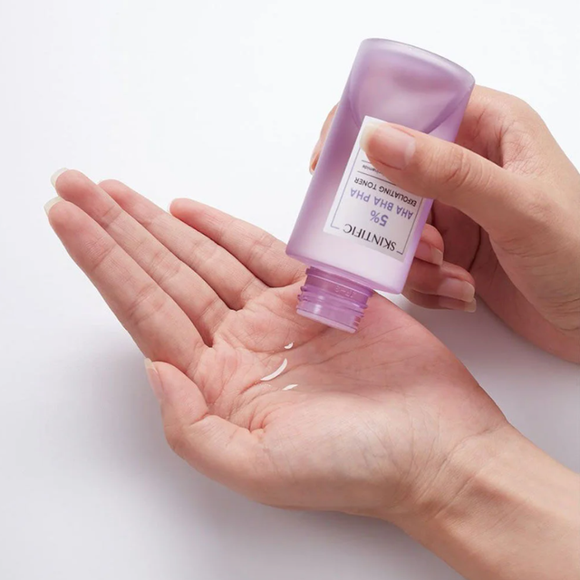 Skintific - 5% AHA BHA PHA Exfoliating Toner 80ml.
