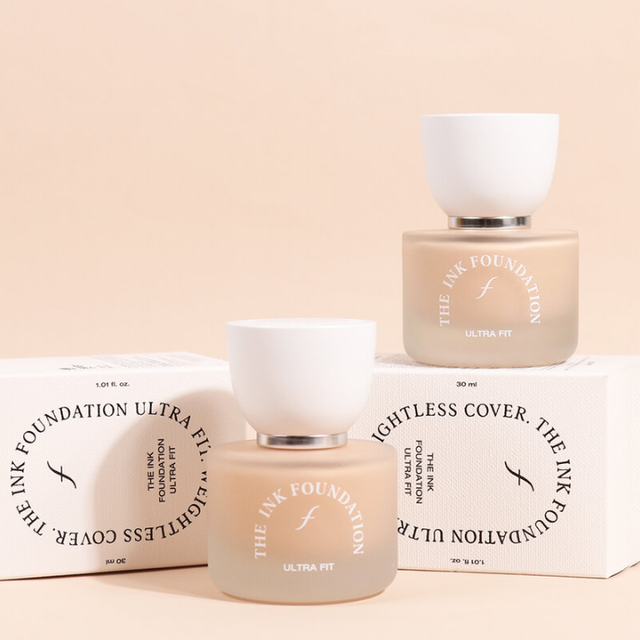 The Face Shop - Fmgt The Ink Foundation Ultra Fit SPF20 PA++, #201 30ml.