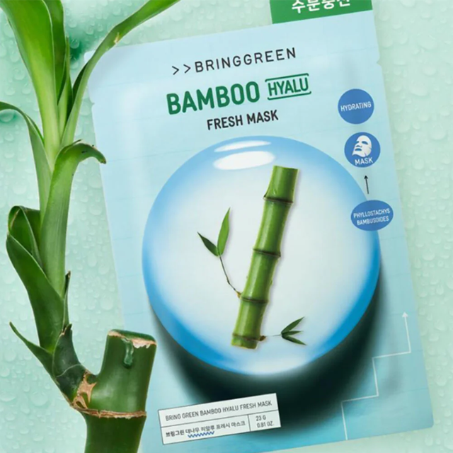 Bringgreen - Bamboo Hyalu Fresh Mask 20g. (Pack of 3)